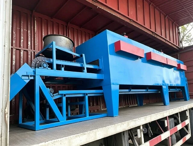 Печь для непрерывной закалки сетчатых лент для промышленных металлических деталей