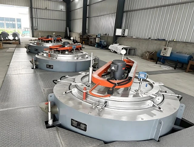 Вертикальная шахтная газовая печь для азотирования с последующим окислением на месте| Печь для термо
