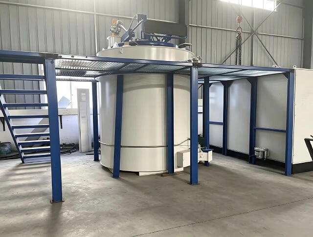 Вертикальная шахтная газовая печь для азотирования с последующим окислением на месте| Печь для термо