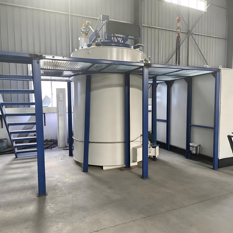 Вертикальная шахтная газовая печь для азотирования с последующим окислением на месте| Печь для термообработки NCO