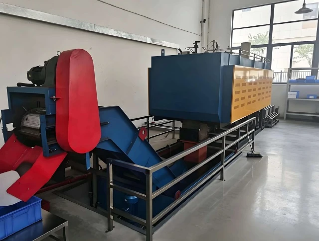 Ленточная печь с муфельной сеткой с низким потреблением газа Печь для яркого отжига с нулевым уровне