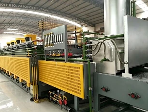 Ленточная печь с роликовой сеткой в контролируемой атмосфере, печь для науглероживания шнеков