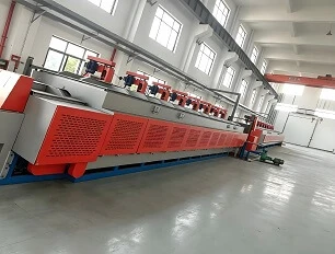 Высокопроизводительная печь для непрерывной закалки сетчатой ленты для изготовления крупногабаритног